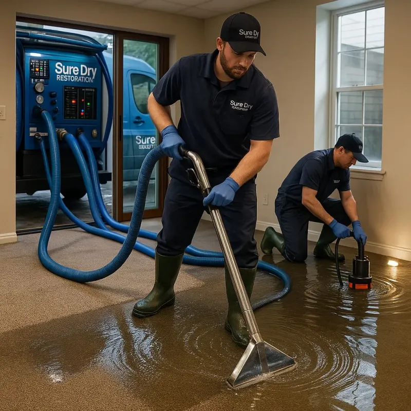 Water Extraction and Removal process in Mount Morris, WI